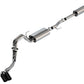 Borla F-150 2021 5.0L 4dr CC SB EC STB Lariat/KR/Pltnm/LTD 3/2.25 DSE Cat-Back Touring BLK CHR Tips 140873BC