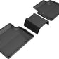 3D MAXpider 2018-2019 Honda Clarity Plug-in Hybrid Kagu 2nd Row Floormats - Black L1HD10021509
