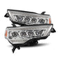 AlphaRex 14-22 Toyota 4Runner NOVA LED Proj Headlights Chrome w/ Activ Light/Seq Signal/DRL 880809 *Discontinued