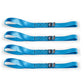 Borne Off-Road Heavy-Duty Ratchet Tie-Down Kit (4-Pack) - Blue BNRTC-TDHD-4BL