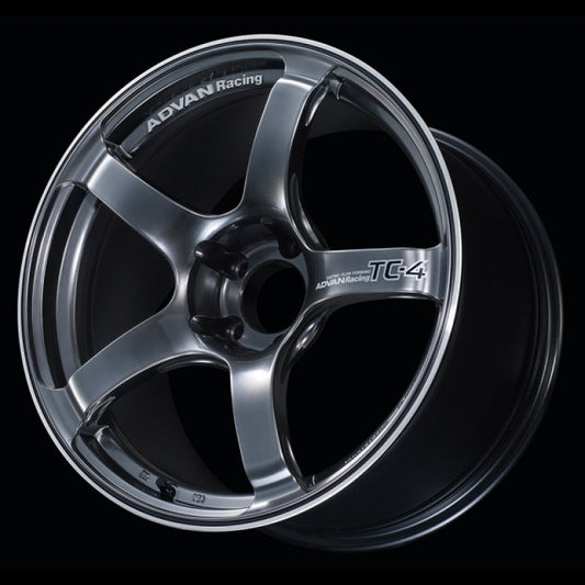 Advan TC4 18x8 +42 5-112 Racing Gun Metallic & Ring Wheel YAD8G42MGMR