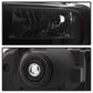 SPYDER Xtune Ford F250 F350 F450 Superduty Excursion 99-04 Headlights Black Smoked HD-JH-FF25099-HA-BSM 9033001