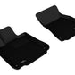 3D MAXpider 2007-2012 Lexus LS460/LS460L Kagu 1st Row Floormat - Black L1LX04011509