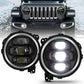 ANZO 2018-2019 Jeep Wrangler Full Led ProjectoráH.L Black 111466