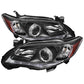 Spyder Toyota Corolla 11-13 Projector Headlights Halogen Model Only - DRL LED Blk PRO-YD-TC11-DRL-BK 5074263