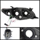 Spyder Toyota Corolla 11-13 Projector Headlights Halogen Model Only - DRL LED Blk PRO-YD-TC11-DRL-BK 5074263