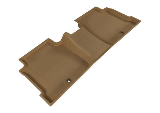 3D MAXpider 2015-2020 Hyundai/Kia Sonata/Sonata Hybrid/Optima Kagu 2nd Row Floormats - Tan L1HY05121502