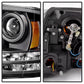 Spyder Dodge Ram 09-12 Projector Headlights Light Bar DRL Black PRO-YD-DR09-LBDRL-BK 5081001