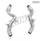 High‑Flow Downpipe with Heat Shield for Mercedes‑Benz E63 / E63S AMG W213 4.0TT