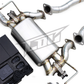 Valved Stainless Steel Catback Exhaust System for Infiniti Q50S 3.7L