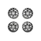 Ford Racing 15-22 F-150 18x7.5in Matte Gray Wheel Kit M-1007K-1875G