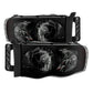 SPYDER Xtune Dodge Ram 1500 02-05 Amber Crystal Headlights HD-JH-DR02-AM-BSM 9030352