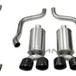 Corsa Performance 2.5" Dual Rear Exit Cat-Back Exhaust System with Twin 3.5" Tips