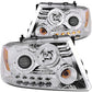 Anzo 2004-2008 Ford F-150 Projector Headlights w/ Halo and LED Chrome G2
