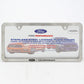 Ford Racing Slim License Plate Frame - Brushed Stainless Steel M-1828-SSC