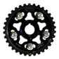 AEM Electronics Tru-Time Cam Gear Black 5-Bolt Honda B Series