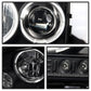 Spyder Dodge Charger 06-10 Projector Headlights Halogen- LED Halo LED Blk Smke PRO-YD-DCH05-LED-BSM 5078353