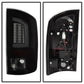 Spyder 07-09 Dodge Ram 2500/3500 V3 Light Bar LED Tail Lights - Blk Smoke ALT-YD-DRAM06V3-LBLED-BSM 5084279