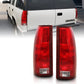 ANZO 1988-1999 Chevy C1500 Taillight Red/Clear Lens w/ Circuit Boardá(OE Replacement) 311300