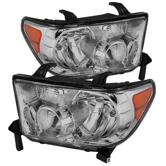 SPYDER Xtune Toyota Tundra 07-13 OEM Style Headlights Chrome HD-JH-TTU07-AM-C 5077110