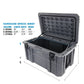 Borne Off-Road Hard Case 169QT Light Grey BNHC-169LG
