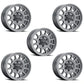 Ford Racing 21-23 Bronco (Excl Bronco Raptor) 17x8.5 Method Matte Gray Wheel Kit M-1007K-M1785G