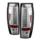 Spyder Chevy Avalanche 02-06 LED Tail Lights Chrome ALT-YD-CAV02-LED-C 5001078