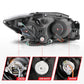 Anzo 2005-2010 Scion Tc Projector Headlights w/ Halo Chrome (CCFL)