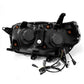 AlphaRex 10-13 Toyota 4Runner NOVA LED Proj Headlights Plank Style Alpha Black w/Seq Signal/DRL 880758 *Discontinued