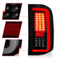 ANZO 2007-2013 Chevrolet Silverado1500/ 2500/ 3500 LED Tail Lights w/ Light Bar Black Housing Smoke 311381