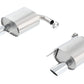 Borla Atak Rear Section 15-17 Ford Mustang 2.3L EcoBoost MT/AT 2.25in pipe 4in tip 11890