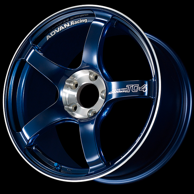 Advan TC-4 SE 16x7.0 / +44 Offset / 5x114.3 / 73mm Bore / Racing Indigo Blue and Diamond Cut YADS6E44EEF