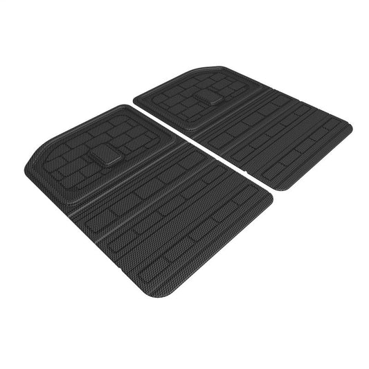 3D MAXpider 22-23 Rivian R1S Kagu Black 3Rd Row Seat Back Protector Q1RI0011309