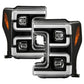 Spyder 17-18 Ford F250/F350/F450 Halogen Model Only -White Light Bar- Black- PRO-YD-FS17HALSI-BK 5087850