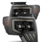 AlphaRex 09-14 Ford F-150 PRO-Series Projector Headlights Black w/Activation Light Seq Signal SB DRL 880483 *Discontinued