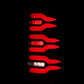 AlphaRex 99-06 Chevrolet Silverado/99-06 GMC Sierra LUXX-Series LED Tail Lights - Black/Red 620007 *Discontinued