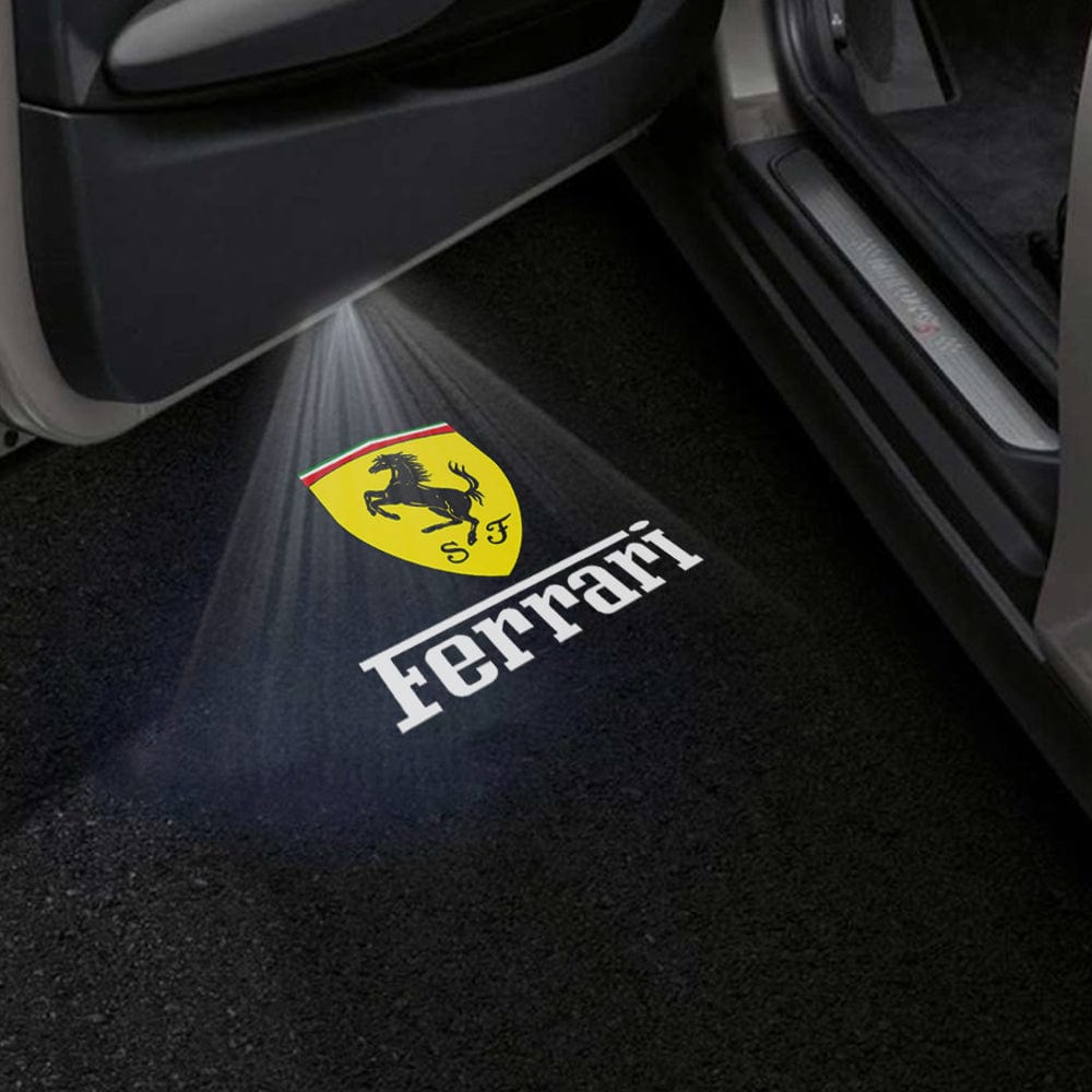 Ferrari FF Premium Door Puddle Lights Various Designs 2011–2016