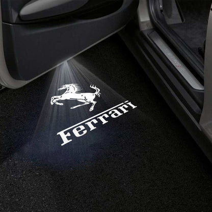 Ferrari Portofino Premium Door  Puddle Lights Various Designs 2017-2023
