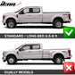 2017-2022 Ford F250 F350 SuperDuty 6.5Ft 8Ft Pocket Rivet Fender Flare