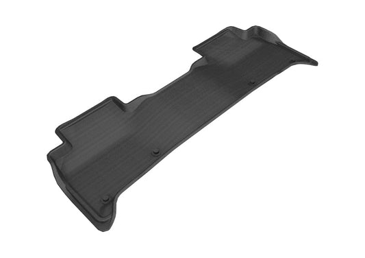 3D MAXpider 2017-2020 Land Rover Discovery Kagu 2nd Row Floormats - Black L1LR02421509