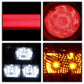 SPYDER 16-19 Honda Civic 5 Door Hatchback Light Bar LED Tail Lights - Black Chrome(ALT-YD-HC16HB-BC) 5088819