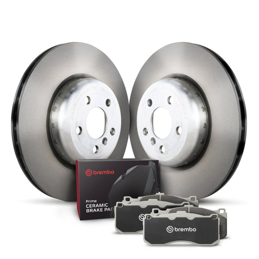 Brembo OE 08-10 BMW 535i/04-05 545i/06-10 550i/04-05 645Ci/06-10 650i Rear Disc Brake Kit KT00C09