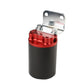 Aeromotive 100 Micron, Red/Black Canister Fuel Filter