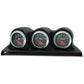 Autometer 07-10 Jeep Wrangler JK Oil PSI/Axle Temp/Volt 3 Piece Gauge Kit 8200
