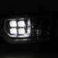 AlphaRex 07-13 Toyota Sequoia (w/Lvl Adj) NOVA LED Proj Headlights Plank Alpha Blk w/Seq Signal/RDL 880747 *Discontinued