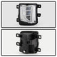 Spyder 16-18 Chevy Silverado 1500 OEM Style Full LED Fog Light w/Switch - Clear (FL-CSIL16-LED-C) 9043215