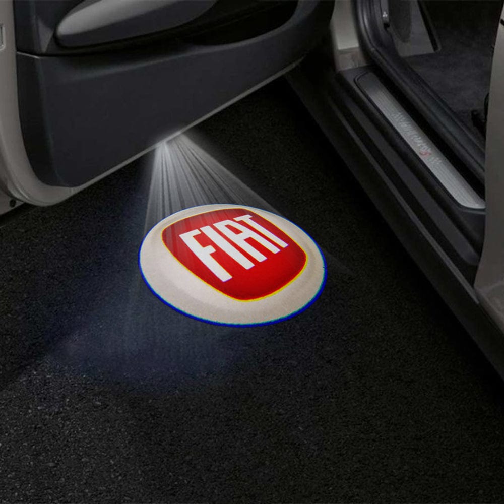 Fiat 500L Premium Door Puddle Lights Various Designs - 2014–2020