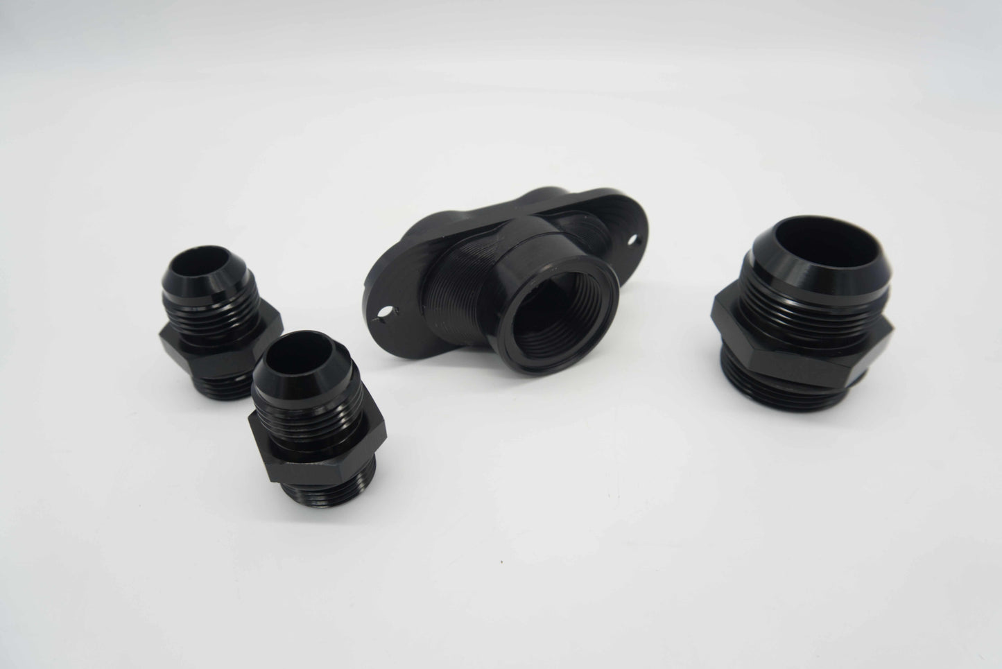 ASE Outlaw Catch Can Firewall Plate Bulkhead