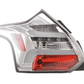 Ford Focus 3 (C346) Chrome Clear LED Lightbar Taillights Set (2010-2014)