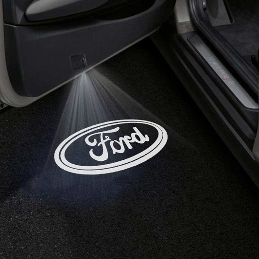 Ford EcoSport Door Stick On Puddle Lights Various Designs 2003-2023